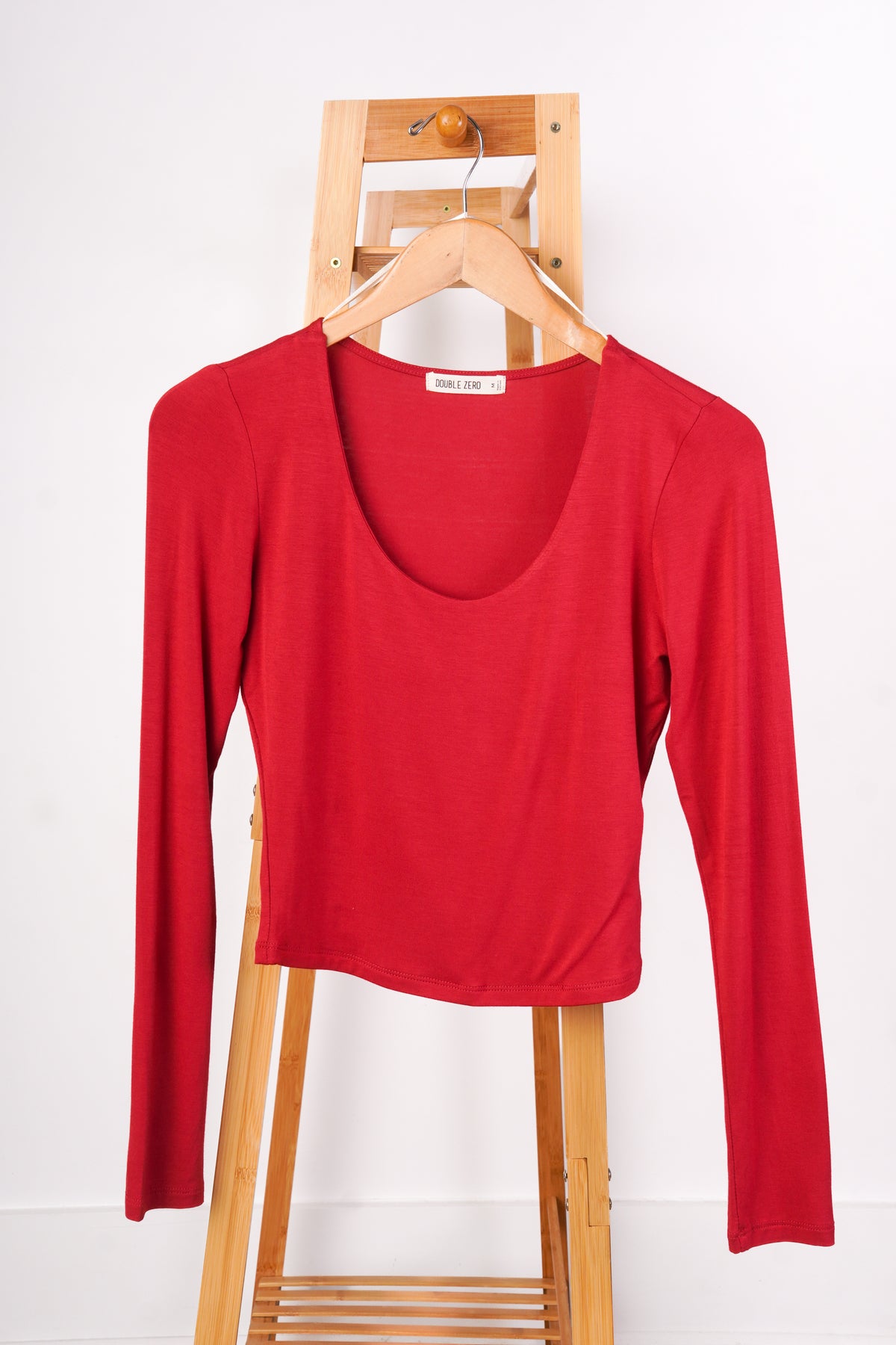 Cranberry Long Sleeve Top