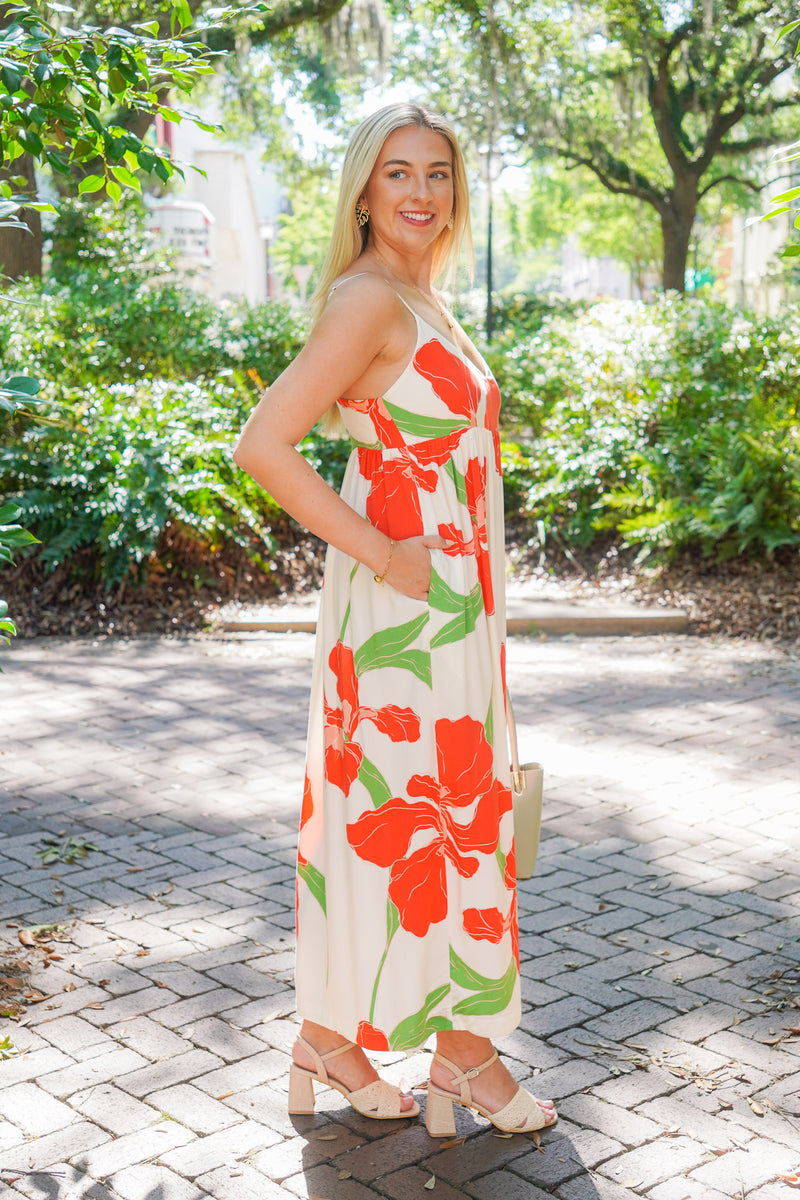 Sonoma Maxi Dress Red Clover Sonoma Maxi Dress Red Clover