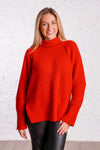 Red Knit Sweater