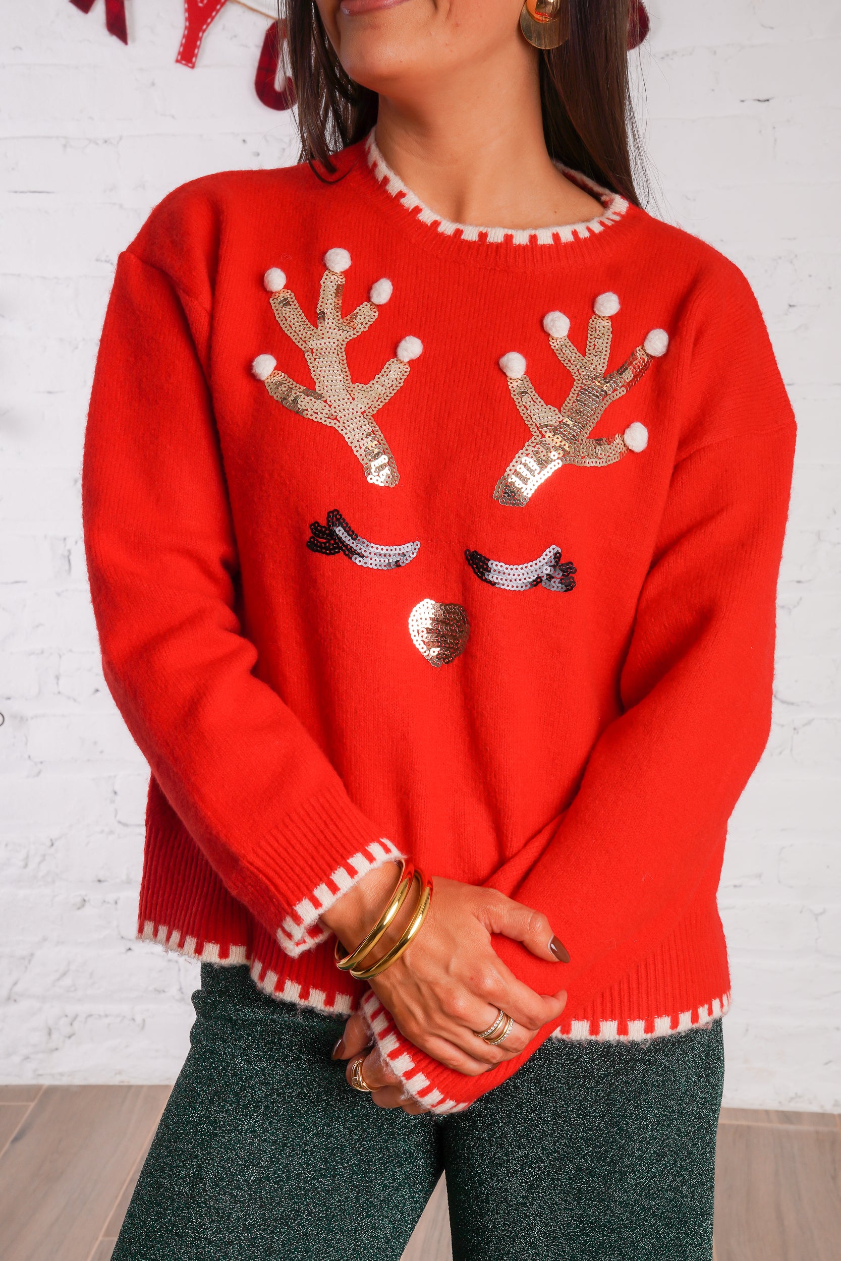 Reindeer Sweater