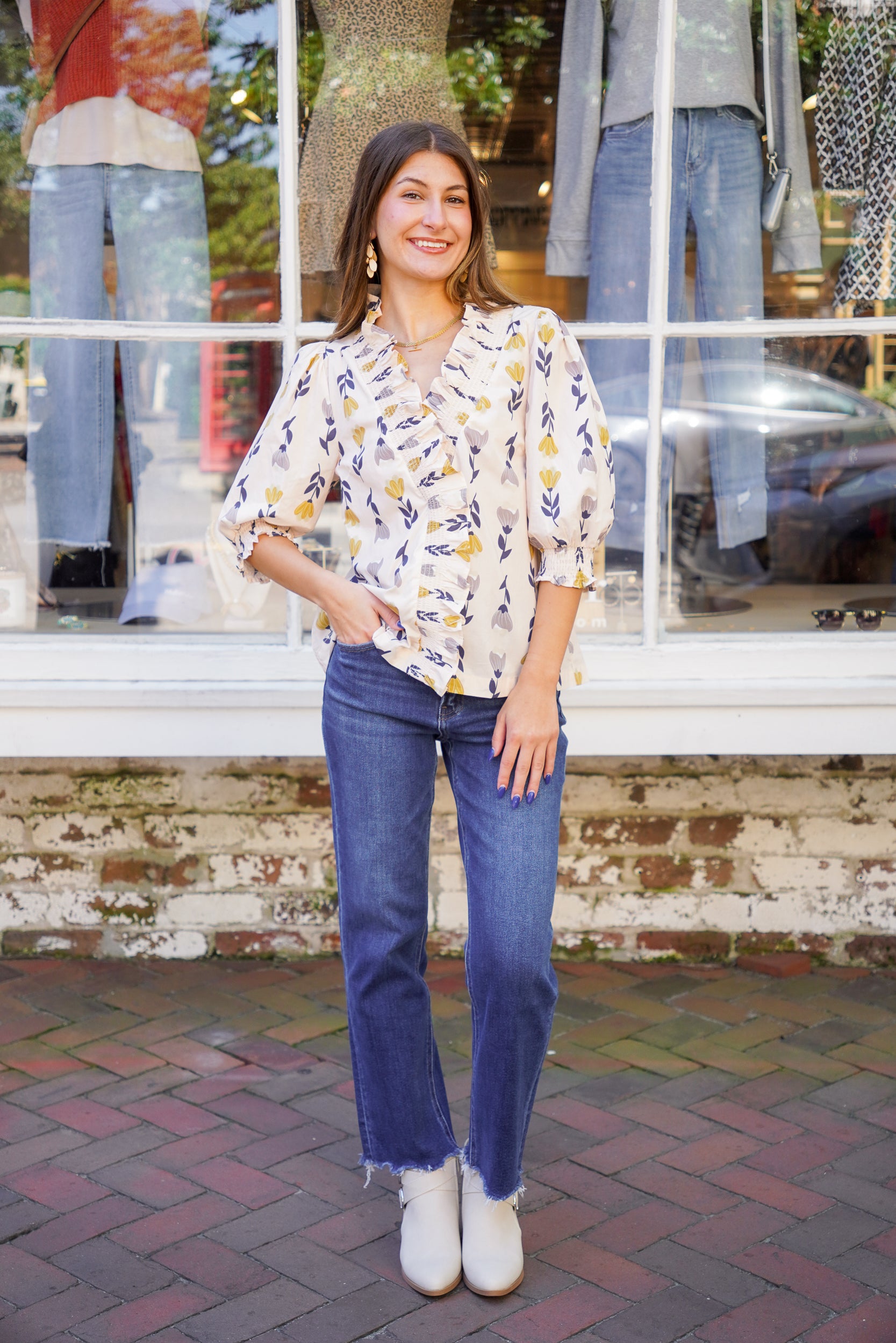 Maya Top – Red Clover