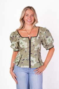 Maxine Floral Blouse