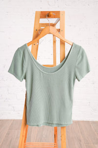Willow Ribbed Tee