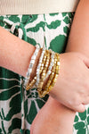 Belle Two Tone Bracelet Set