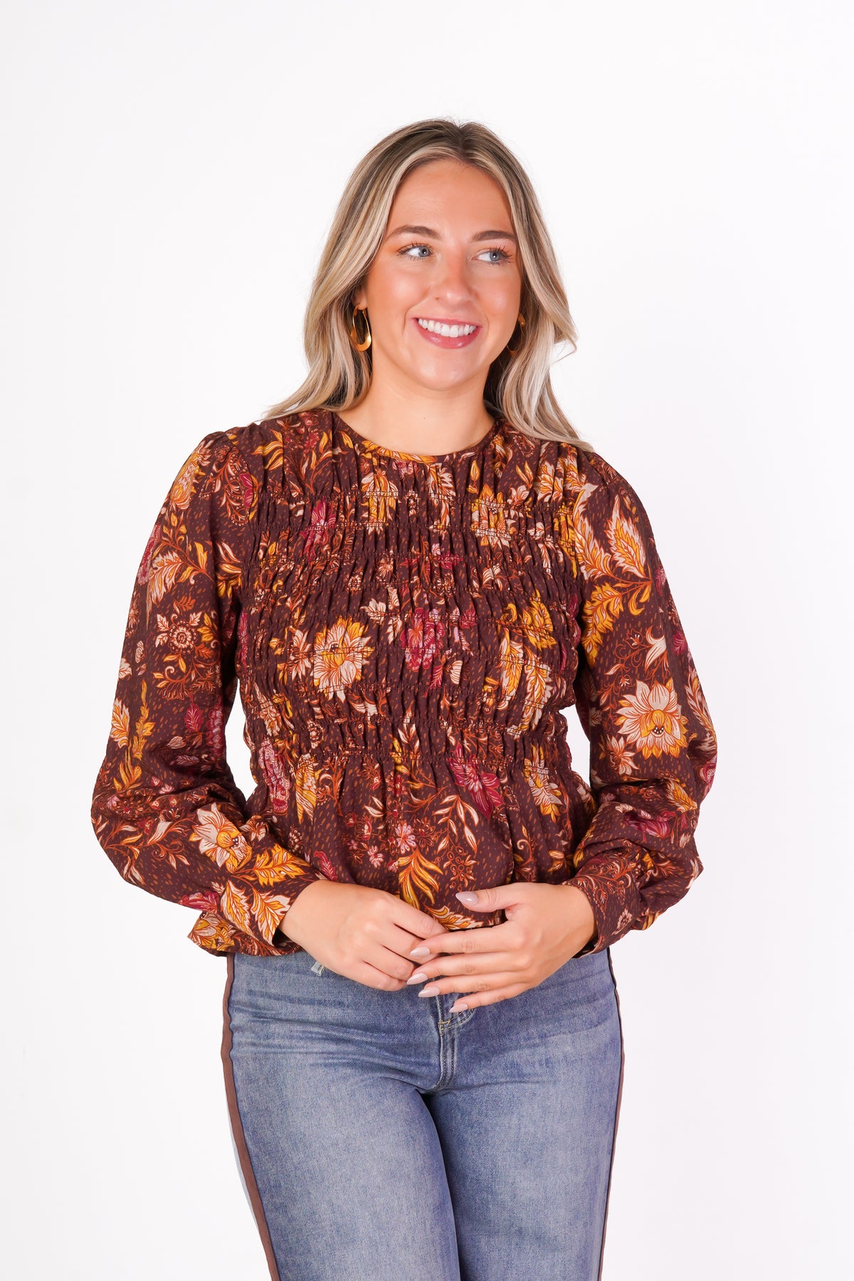 Robin Smocked Top