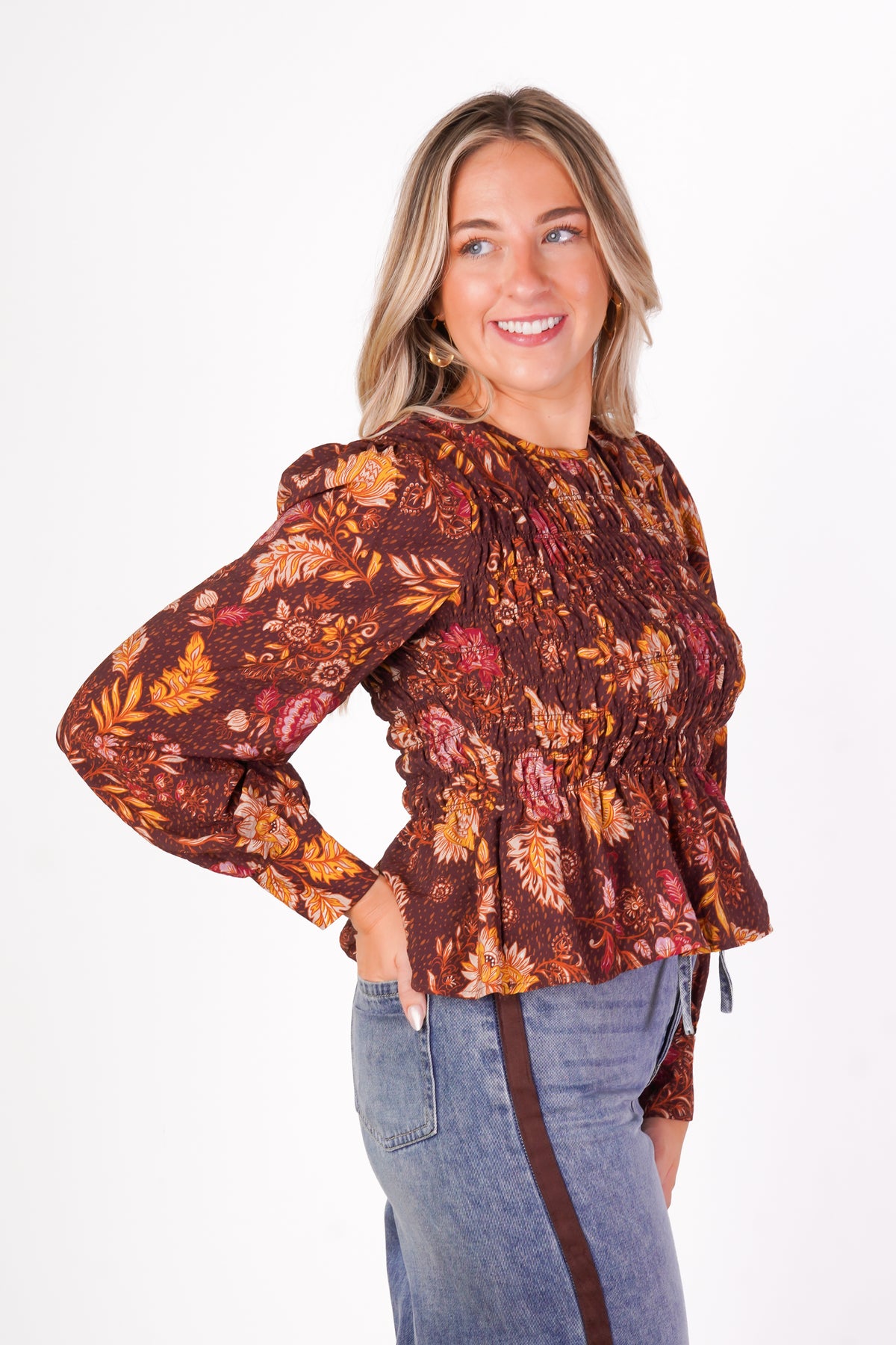 Robin Smocked Top