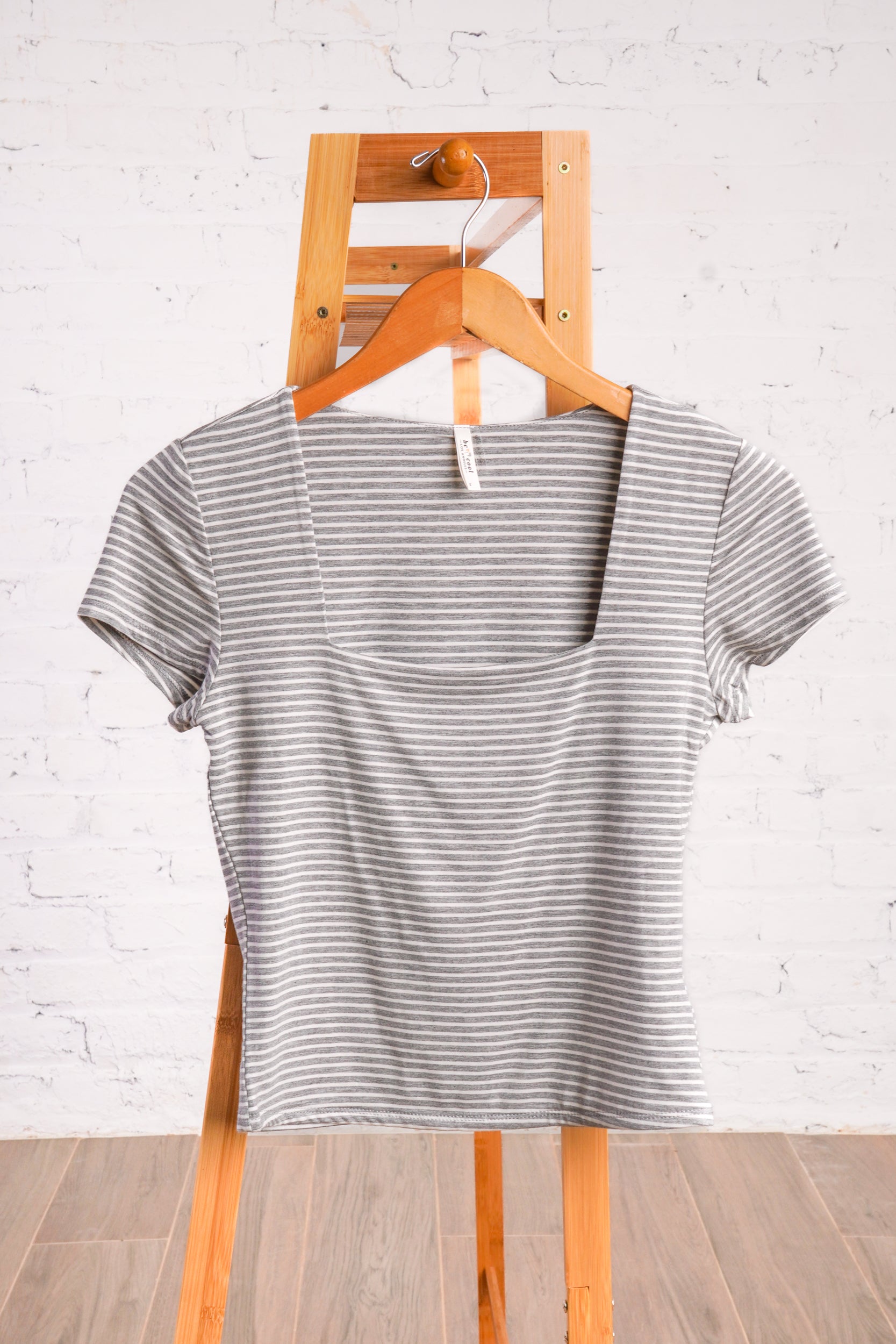 Square Stripe Tee