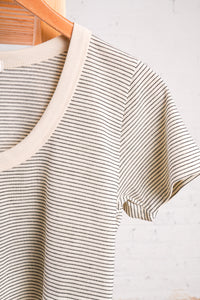 Everyday Essential Black & White Stripe Tee