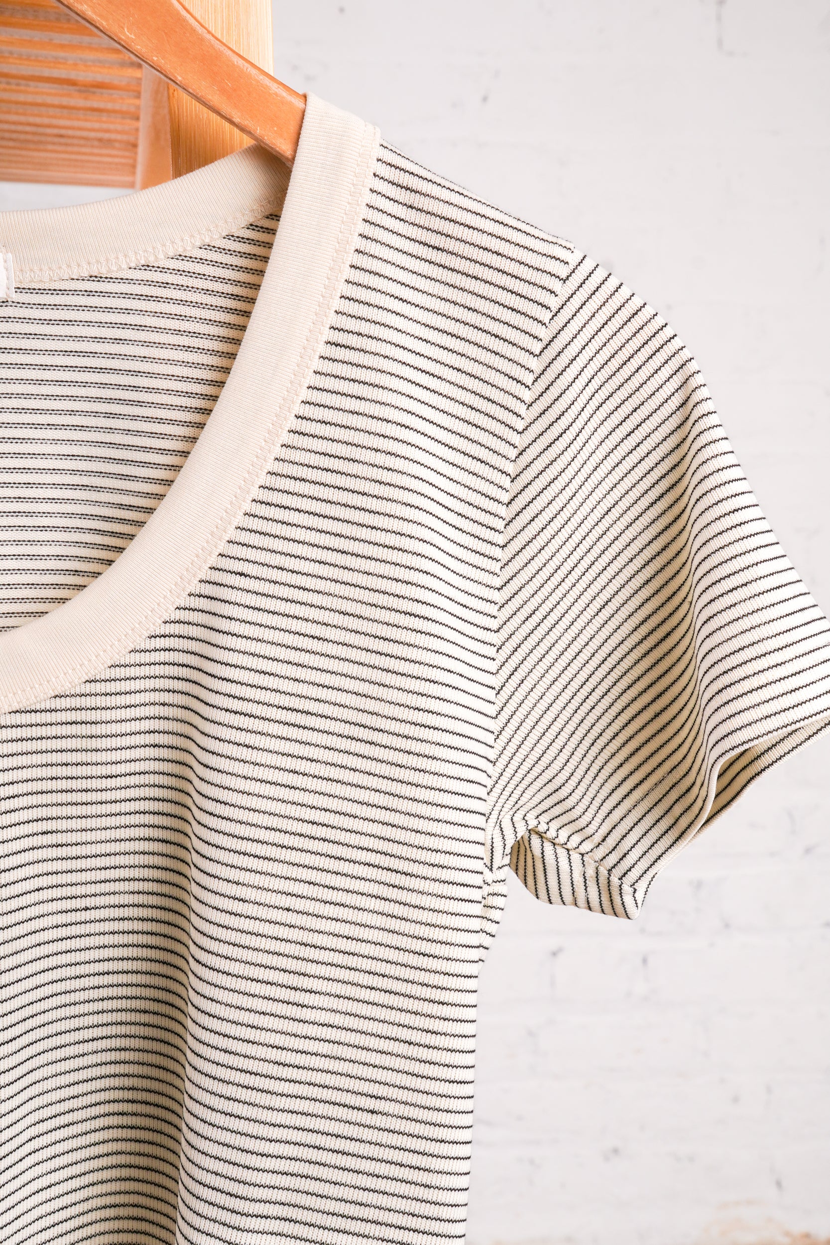 Everyday Essential Black & White Stripe Tee