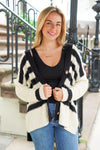 Portland Striped Cardigan