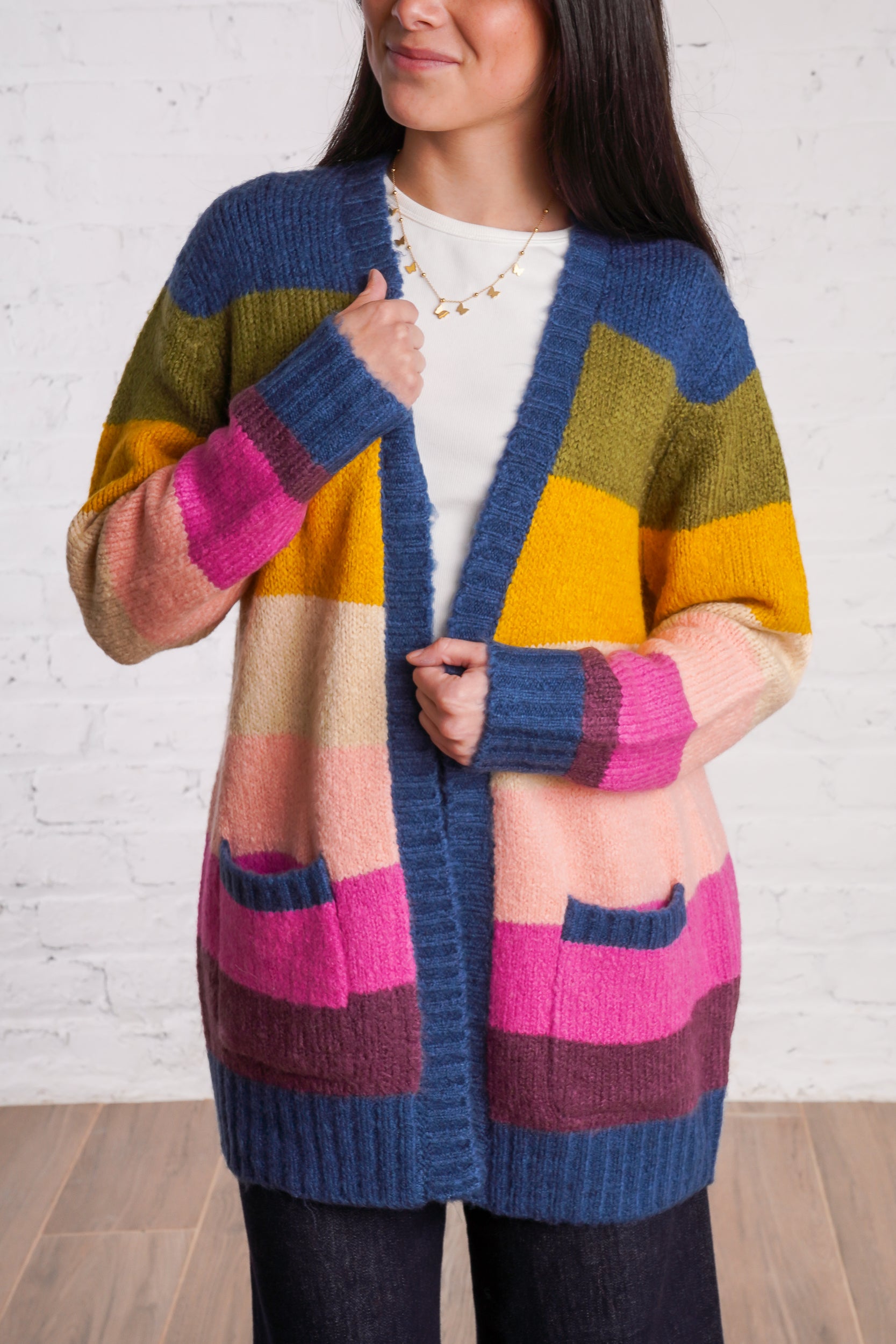 Chroma Stripes Cardigan