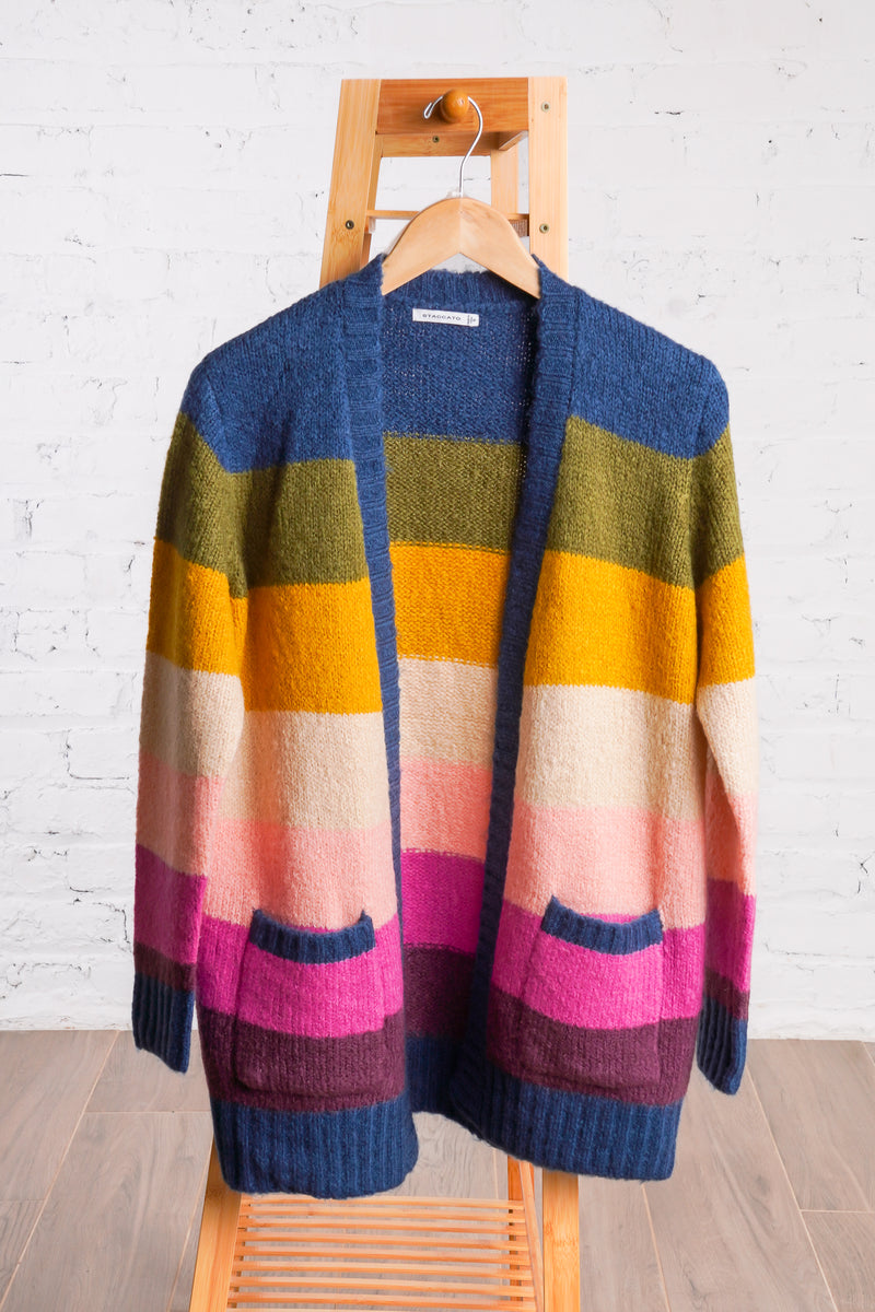 Chroma Stripes Cardigan