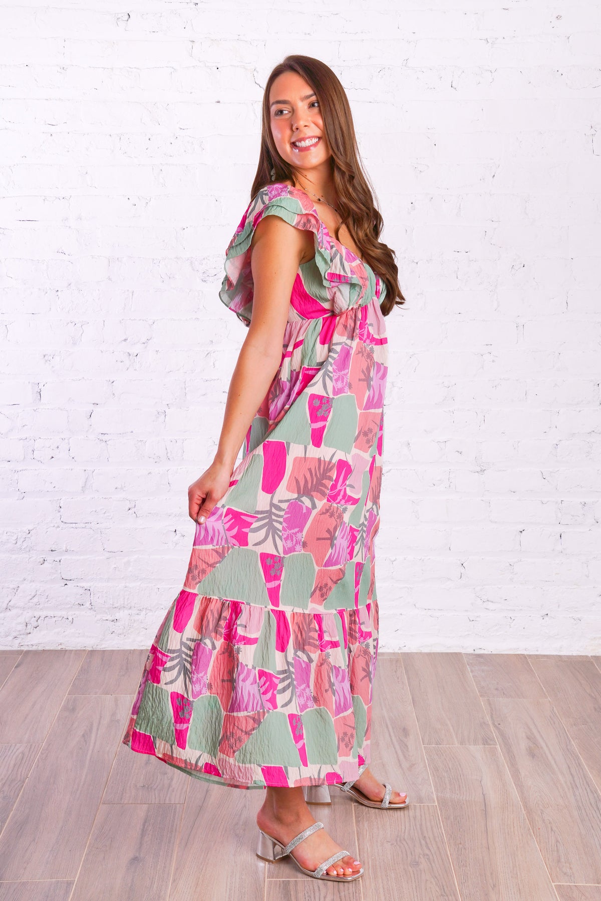 print maxi dress 