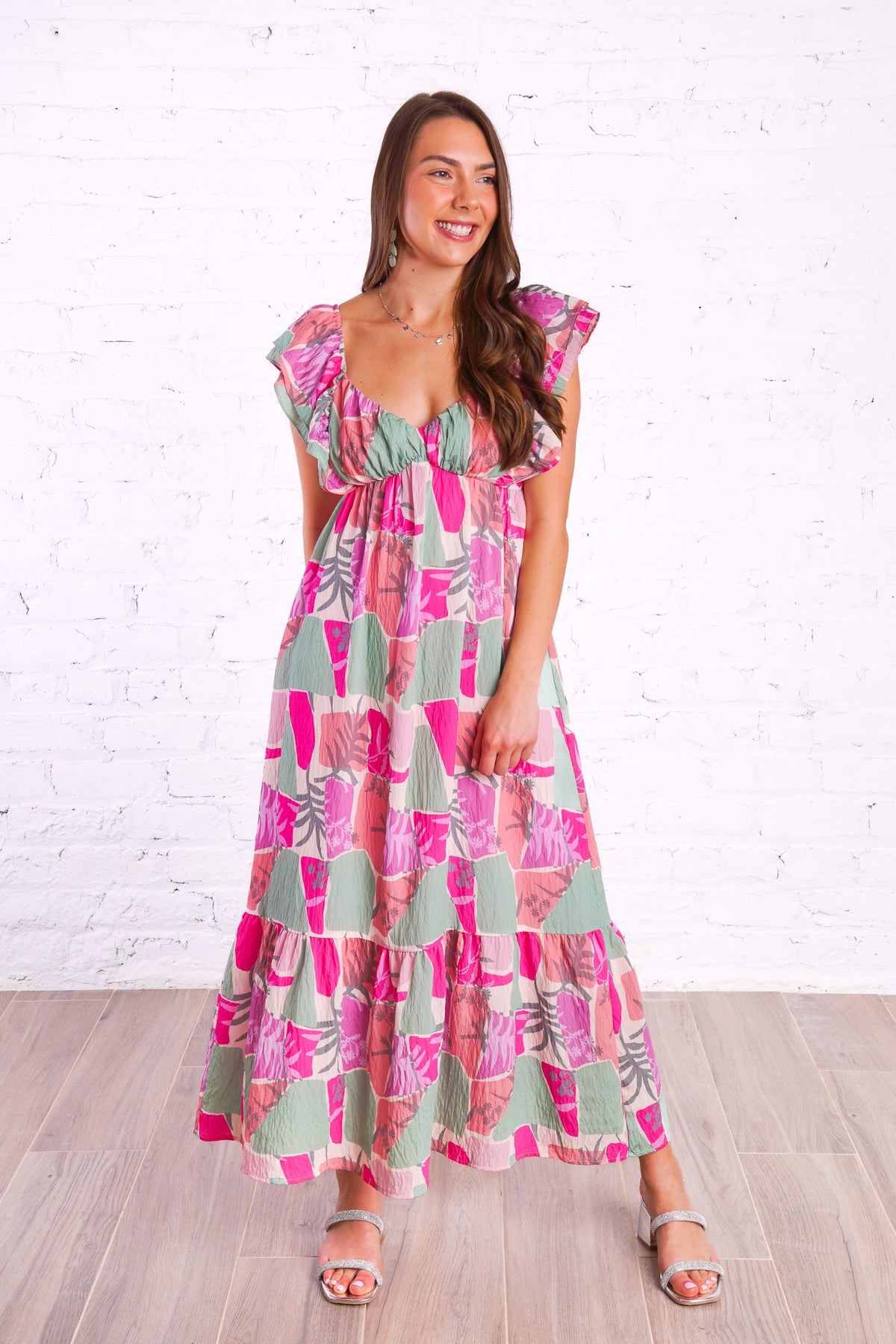 print maxi dress 