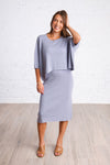 Slate Skies Dress Set