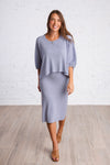Slate Skies Dress Set