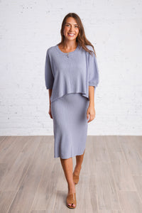 Slate Skies Dress Set