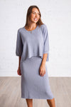 Slate Skies Dress Set