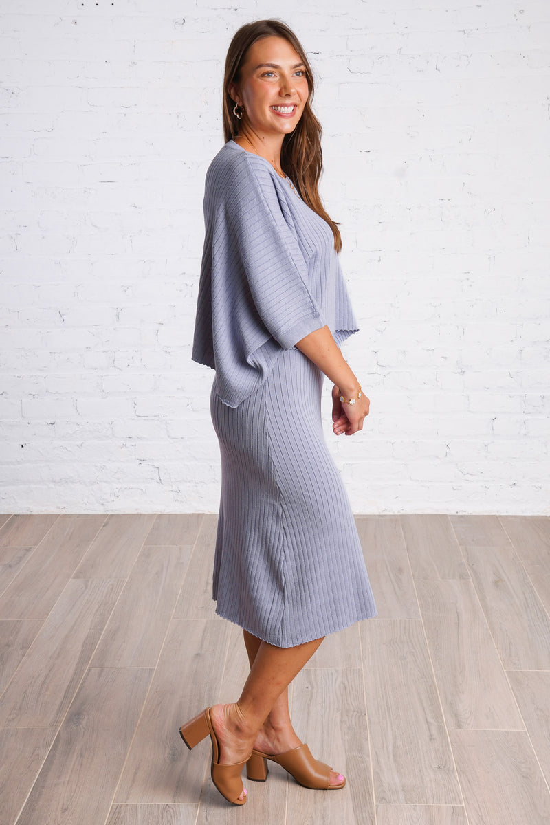 Slate Skies Dress Set