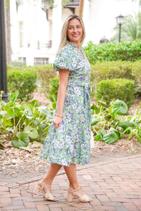 City Garden Midi Dress