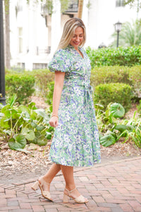 City Garden Midi Dress