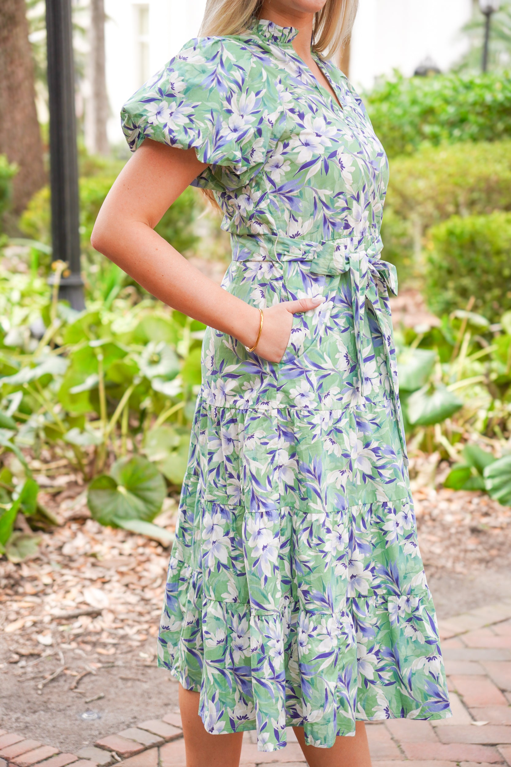 City Garden Midi Dress