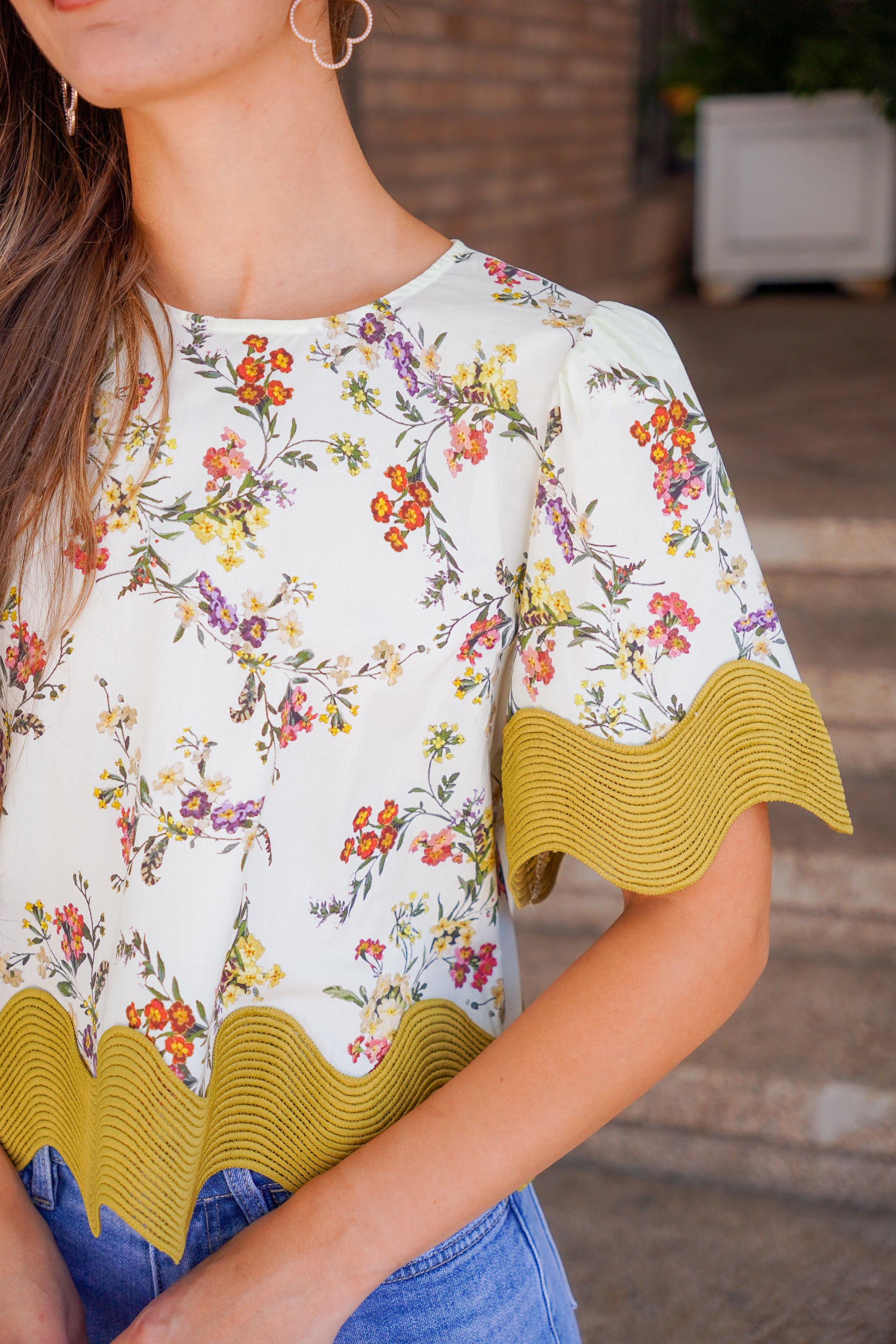 Juliana Top – Red Clover