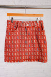 Western Boot Print Skirt
