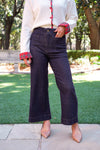 Crop Wide Leg Jean