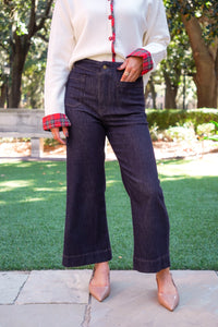 Crop Wide Leg Jean