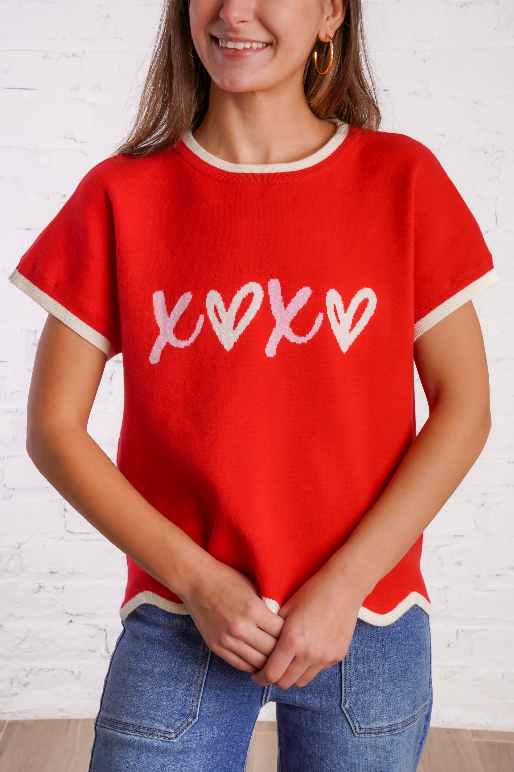 XOXO Knit Top